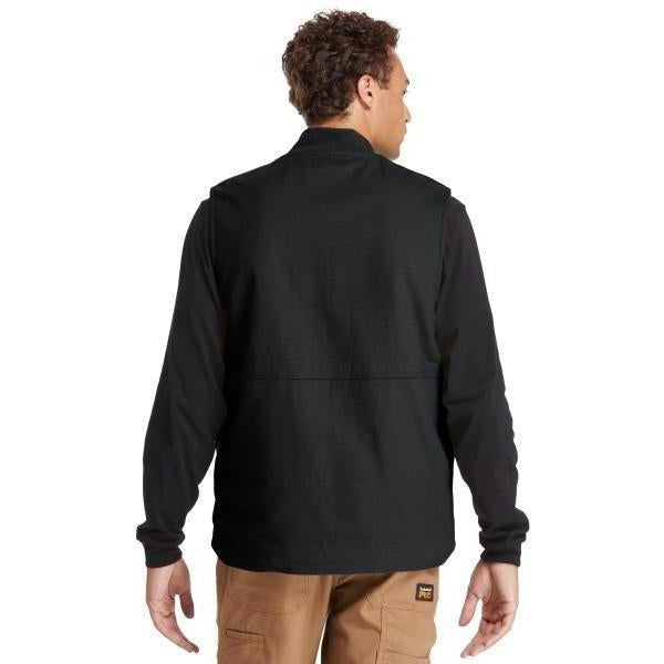 Timberland Pro Men's Gritman Lined Work Vest - Jet Black - TB0A1VBF015 - Overlook Boots