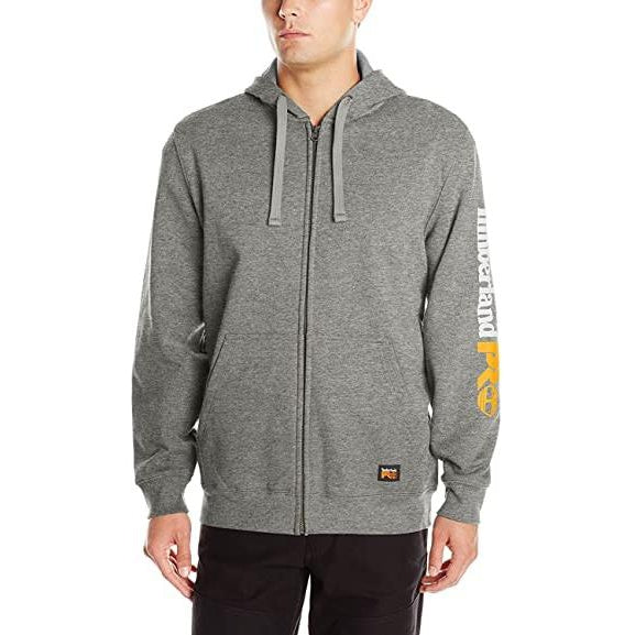 Timberland Pro Men's Hood Honcho Full-Zip Work Hoodie - Charcoal - TB0A1152010 Medium / Charcoal - Overlook Boots