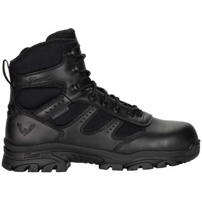 Thorogood Men's The Deuce 6" Waterproof Side Zipper Duty Boot - Black - 834-6218 - Overlook Boots