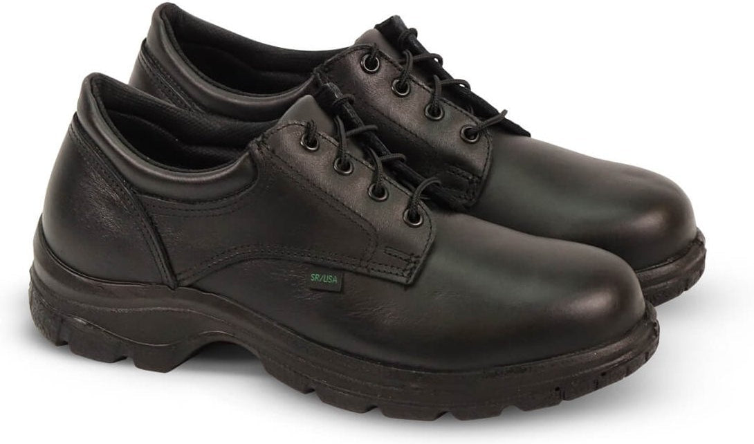 Thorogood Men's USA Made Softstreets Oxford Duty Shoe - 834-6905 7 / Medium / Black - Overlook Boots