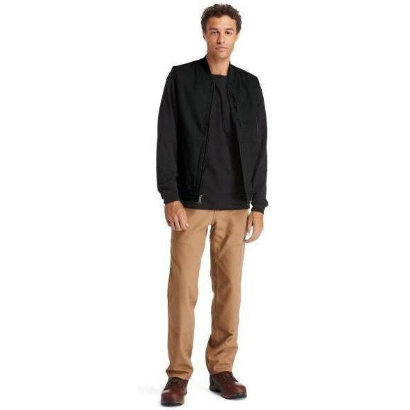 Timberland Pro Men's Gritman Lined Work Vest - Jet Black - TB0A1VBF015 - Overlook Boots