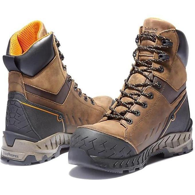 Timberland Pro Men's Work Summit 8" Comp Toe WP Work Boot- TB0A24FK214  - Overlook Boots