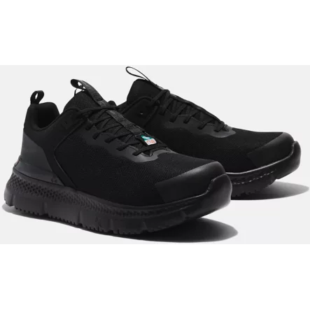 Timberland Pro Men's Setra CT Athletic Sneaker Work Shoe -Black- TB0A5NZP001 7 / Medium / Black - Overlook Boots