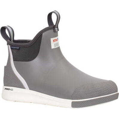 Xtratuf Men's Ankle 6" WP Slip Resistant Deck Boot -Grey- ADSM100  - Overlook Boots