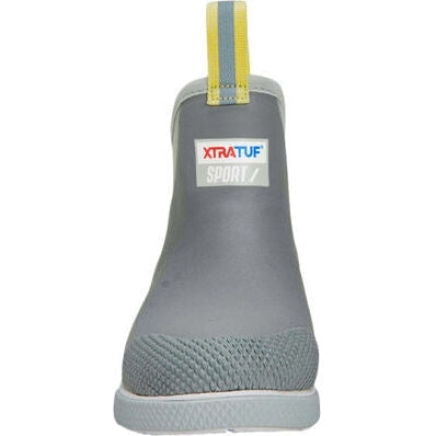 Xtratuf Women's Ankle 6" Waterproof Slip Resistant Deck Sport Boot -Grey- ADSW108 - Overlook Boots