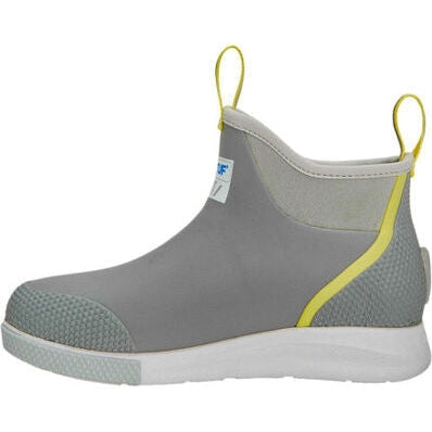 Xtratuf Women's Ankle 6" Waterproof Slip Resistant Deck Sport Boot -Grey- ADSW108 - Overlook Boots