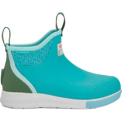 Xtratuf Women's Ankle 6" Waterproof Slip Resistant Deck Sport Boot -Green- ADSW-300 5.0 / Green - Overlook Boots