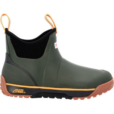 Xtratuf Men's Ice Rubber 6" Waterproof Ankle Deck Boot -Olive- AIMR300 7.0 / Medium / Olive - Overlook Boots