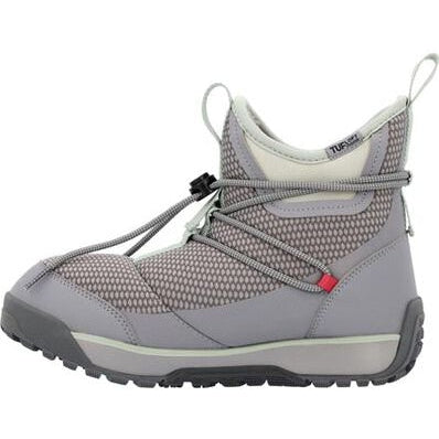 Xtratuf Women's Nylon Ice 6" Waterproof 200G Pac Ankle Deck Boot -Grey- AIWN100 - Overlook Boots
