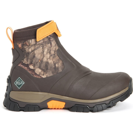 Muck Men's Apex Mid Zip Waterproof Outdoor Hunt Boot - Camo - AXMZ-MOC - Overlook Boots