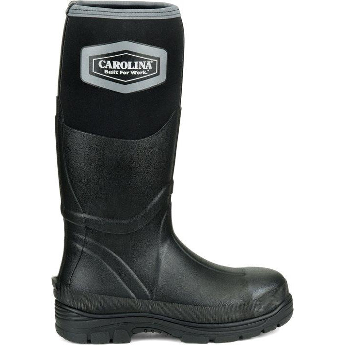 Carolina Men's Graupel 16" Steel Toe Waterproof Rubber Work Boot - Black - CA2200 - Overlook Boots
