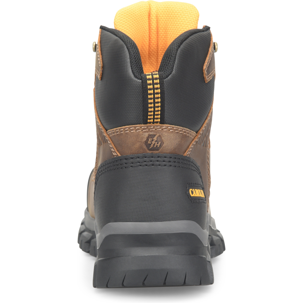 Carolina Men's Falcon 6" Steel Toe Lo Waterproof Work Boot -Brown- CA3590 - Overlook Boots