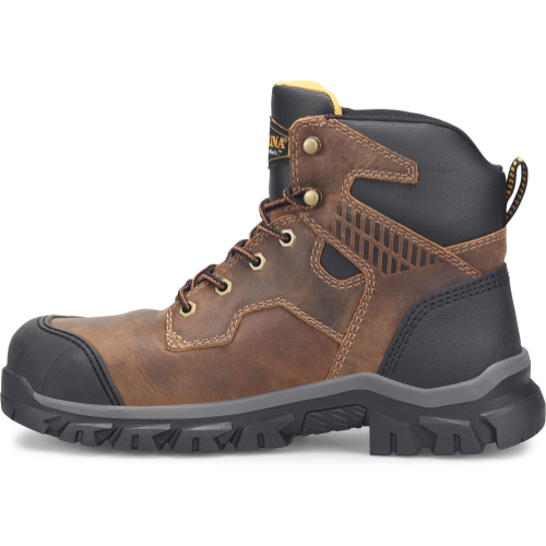Carolina Men's Falcon 6" Steel Toe Lo Waterproof Work Boot -Brown- CA3590 - Overlook Boots