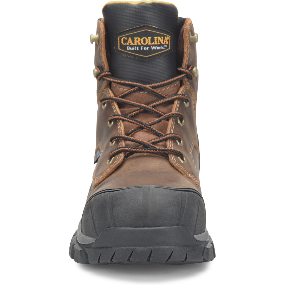 Carolina Men's Falcon 6" Steel Toe Lo Waterproof Work Boot -Brown- CA3590 - Overlook Boots