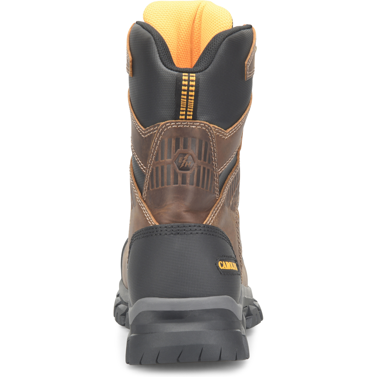 Carolina Men's Falcon 8" Steel Toe Waterproof Slip Resistant Work Boot -Brown- CA3592 - Overlook Boots