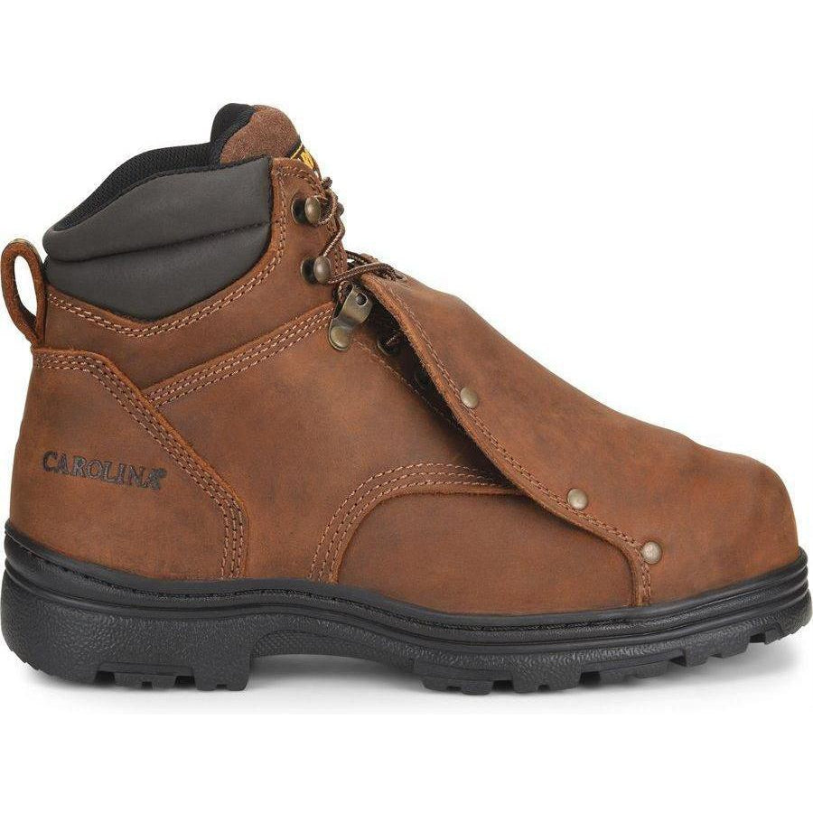 Carolina Men's Foreman 6" External Metguard Work Boot - Brown - CA3630 - Overlook Boots