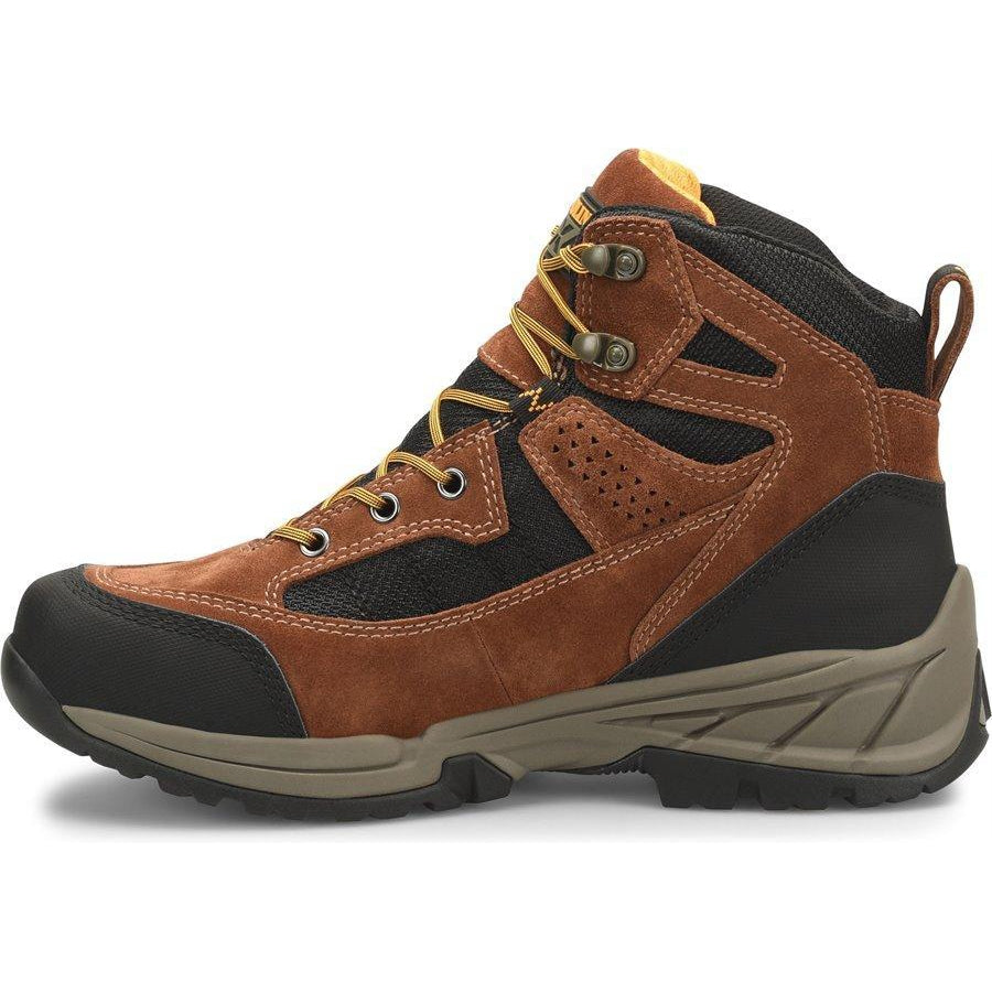 Carolina Men's Limestone 6" Steel Toe Waterproof Hiker Work Shoe Brown- CA5546 - Overlook Boots