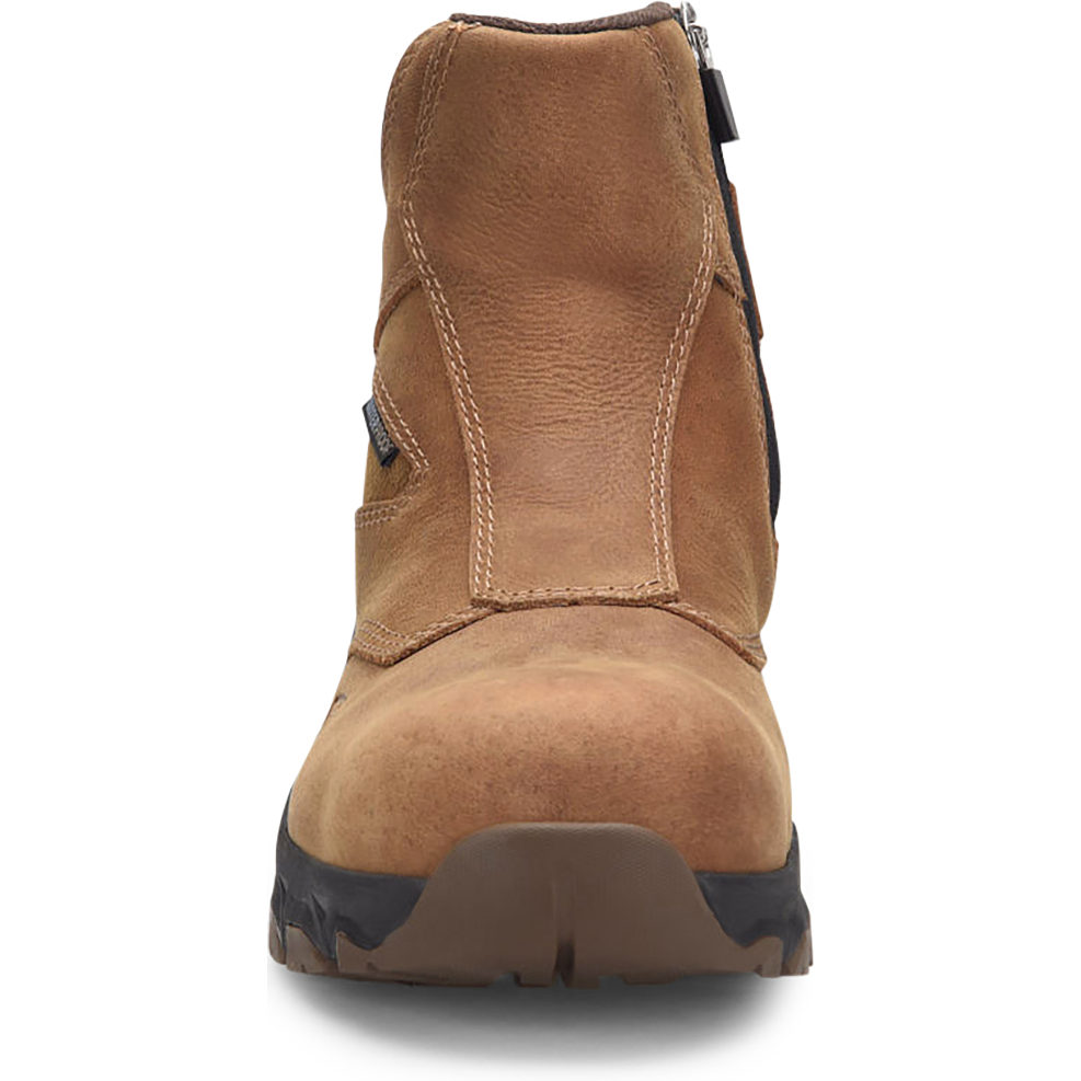 Carolina Men's Subframe 6" Waterproof Side Zipper Composite Toe Work Boot -Brown- CA5550 - Overlook Boots