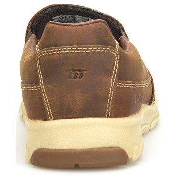 Carolina Men's S-117 Aluminum Toe Slip-On Work Shoe - Brown - CA5572 - Overlook Boots