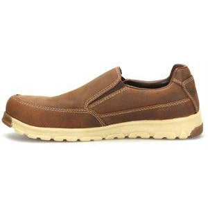 Carolina Men's S-117 Aluminum Toe Slip-On Work Shoe - Brown - CA5572 - Overlook Boots