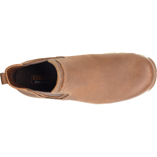 Carolina Men's S-117 Electrostatic Dissipative Alum Toe Lightweight Romeo Work Shoe - Brown - CA5574 - Overlook Boots