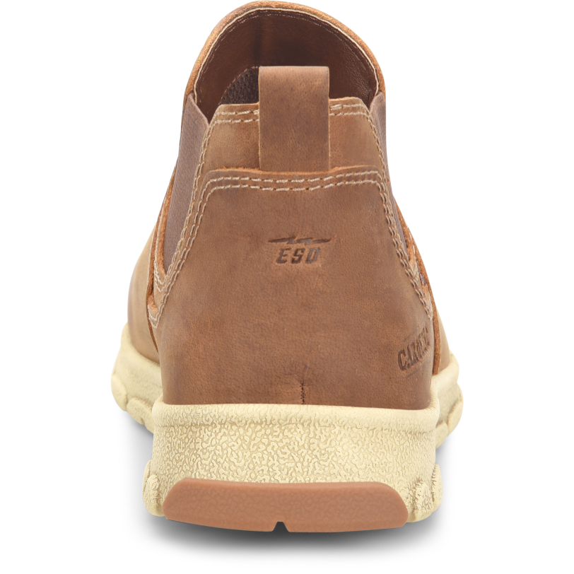 Carolina Women's S-117 Electrostatic Dissipative Romeo Alum Toe Lightweight Work Shoe - Brown - CA5671 - Overlook Boots