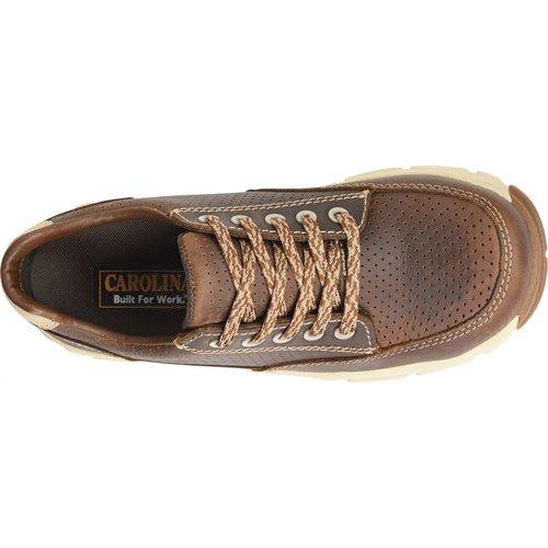 Carolina Women's S-117 Aluminum Toe Oxford Work Shoe- Mahogany- CA5674 - Overlook Boots