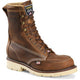 Carolina Men's Ferric USA Made 8" Steel toe Moc Toe Work Boot - Brown - CA7516 8.0 / Medium / Brown - Overlook Boots