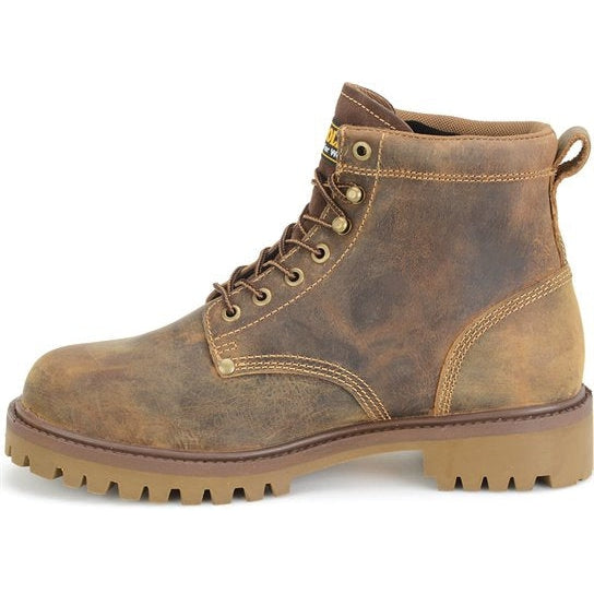 Carolina Men's Marlboro Lo 6" Steel Toe Waterproof Work Boot - Brown - CA7558 - Overlook Boots