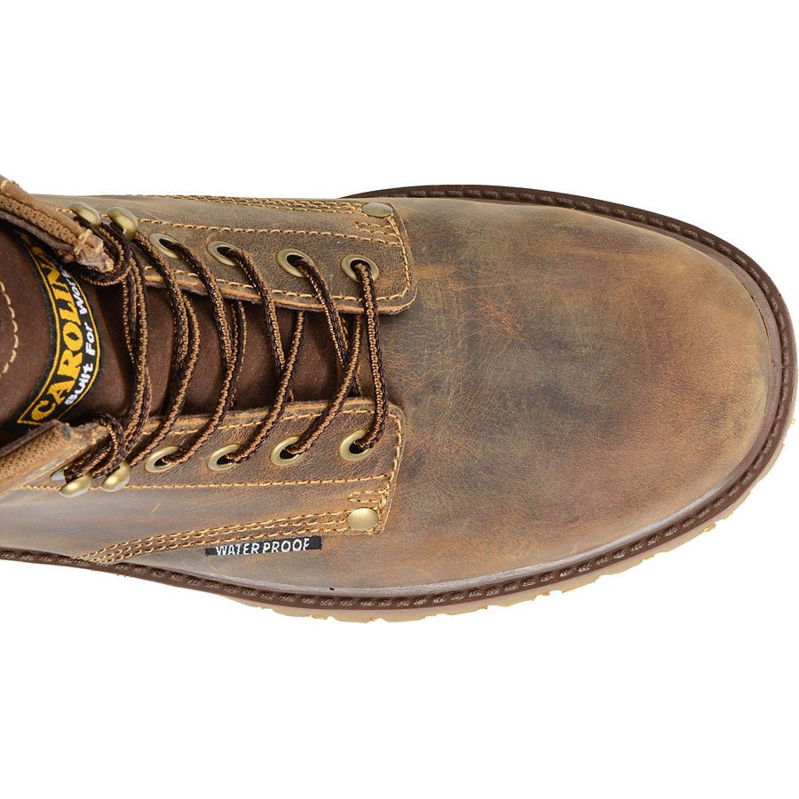 Carolina Men's Marlboro Lo 6" Steel Toe Waterproof Work Boot - Brown - CA7558 - Overlook Boots