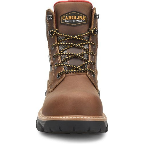 Carolina Men's Cancellor 6" Waterproof Slip Resistant Composite Work Boot - Brown - CA7831 - Overlook Boots