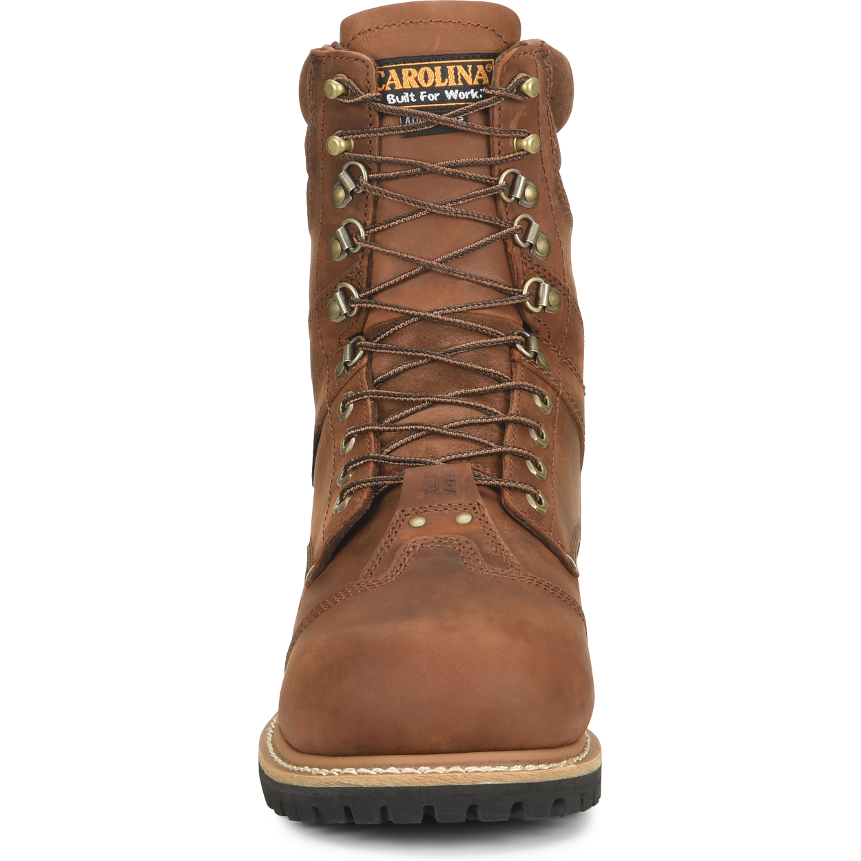 Carolina Men's Metpro Crazy Hardrock 8" Composite Toe Waterproof Work Boot -Brown- CA7921 - Overlook Boots