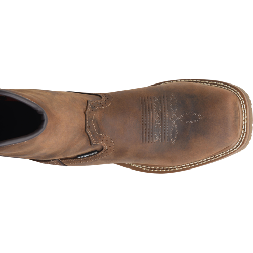 Carolina Men's Anchor 10" Square Toe Waterproof Roper Work Boot - CA8036 - Overlook Boots