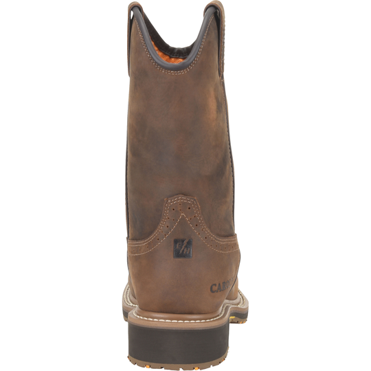 Carolina Men's Anchor 10" Square Toe Waterproof Roper Work Boot - CA8036 - Overlook Boots