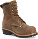 Carolina Men's Poplar 8" Soft Toe Waterproof Work Boot - Brown - CA9052 7.0 / Medium / Brown - Overlook Boots