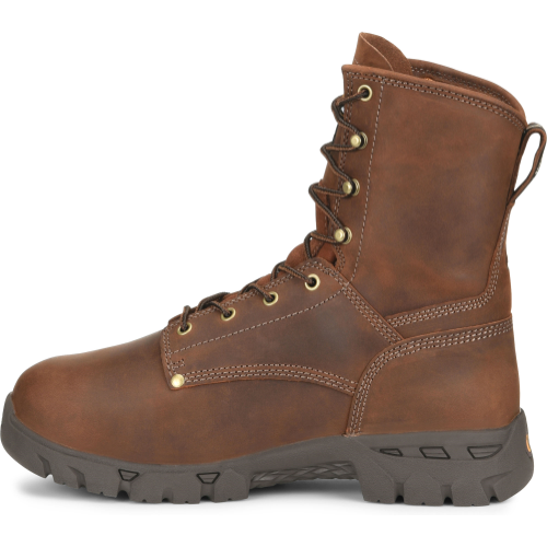 Carolina Men's Buster 8" Composite Toe Waterproof Metguard Work Boot -Brown- CA9582 - Overlook Boots