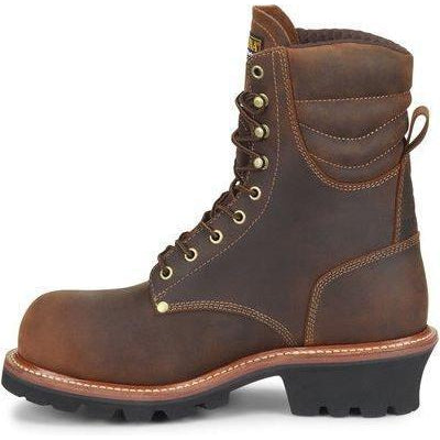 Carolina Men's Hemlock Composite Toe Logger Work Boot - Brown - CA9854 - Overlook Boots