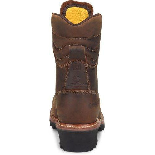 Carolina Men's Hemlock Composite Toe Logger Work Boot - Brown - CA9854 - Overlook Boots