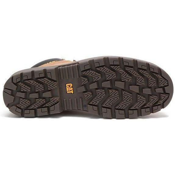 CAT Men's Outbase Soft Toe Waterproof Work Boot - Brown - P51032 - Overlook Boots