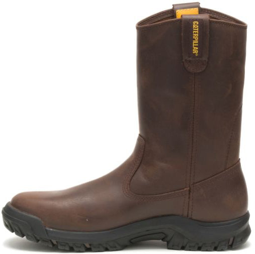 Cat Men's Drawber Pull On Soft Toe Work Boot -Summer Brown- P51034 - Overlook Boots