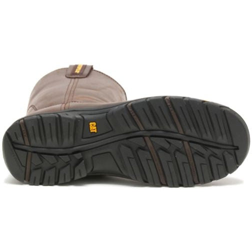 Cat Men's Drawber Pull On Soft Toe Work Boot -Summer Brown- P51034 - Overlook Boots