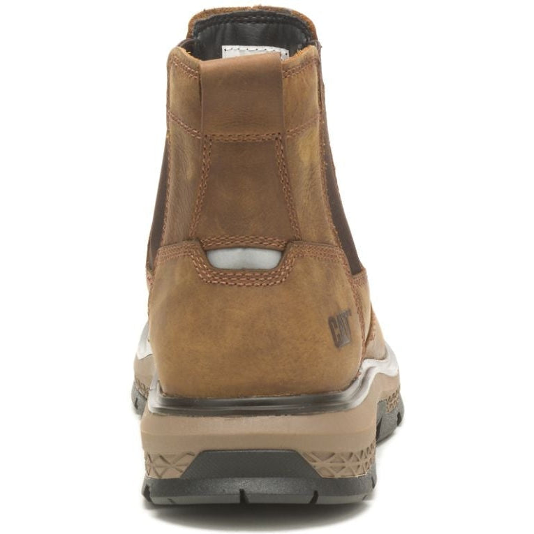 CAT Men's Exposition Soft Toe Chelsea Work Boot - Pyramid - P51060 - Overlook Boots