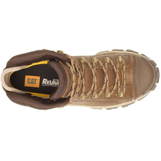CAT Men's Invader Soft Toe Waterproof Hiker Work Boot Pyramid - P51083 - Overlook Boots