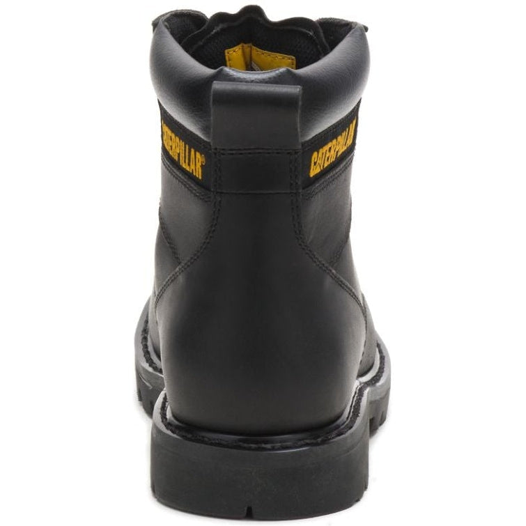 CAT Men's Second Shift Soft Toe Work Boot - Black - P70043  - Overlook Boots