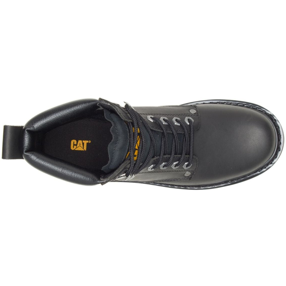 CAT Men's Second Shift Soft Toe Work Boot - Black - P70043  - Overlook Boots