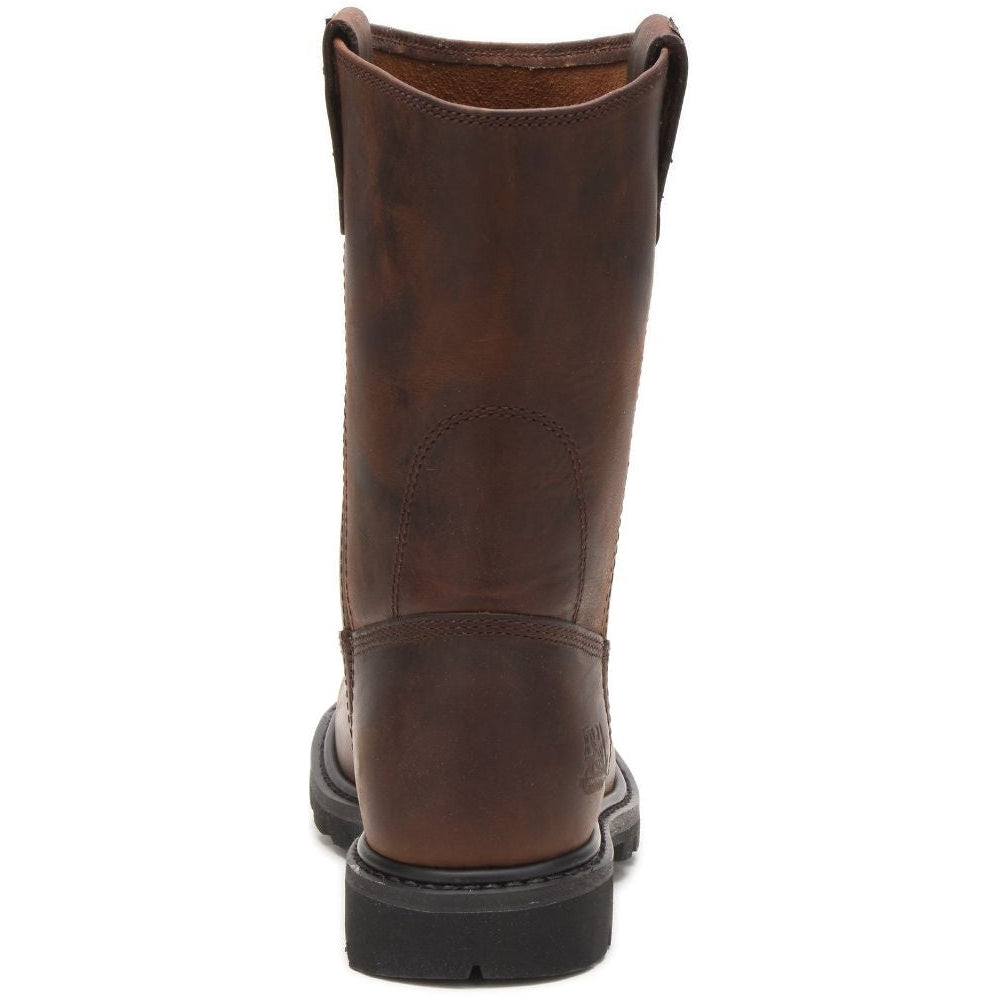 CAT Men's Revolver Soft toe Work Boot - Brown - P72191  - Overlook Boots