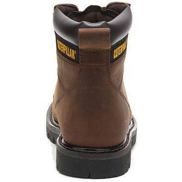 CAT Men's Second Shift 6" Work Boot - Dark Brown - P72593 - Overlook Boots