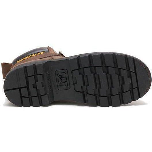 CAT Men's Second Shift 6" Work Boot - Dark Brown - P72593 - Overlook Boots
