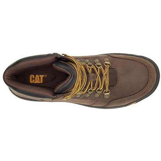 CAT Men's Outline 6" Work Boot - Brown - P74087 - Overlook Boots