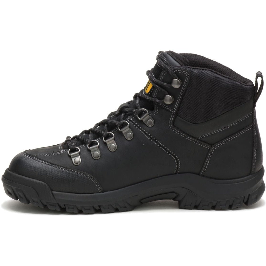 CAT Men's Threshold Waterproof Soft toe Work Boot - Black - P74129  - Overlook Boots